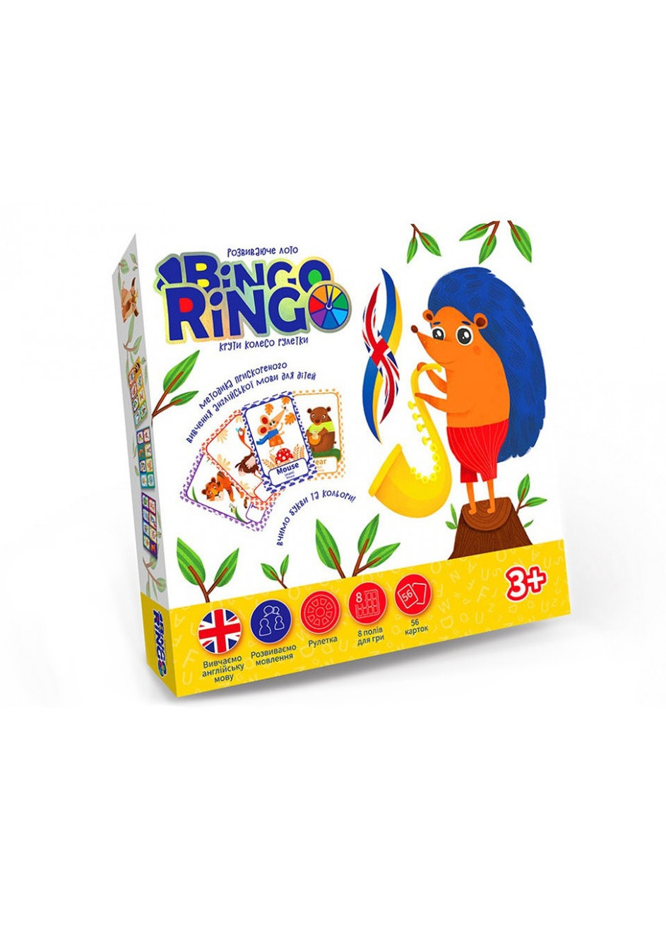 Настільна гра "Bingo Ringo" колір різнокольоровий ЦБ-00203806 Danko Toys (259467413)