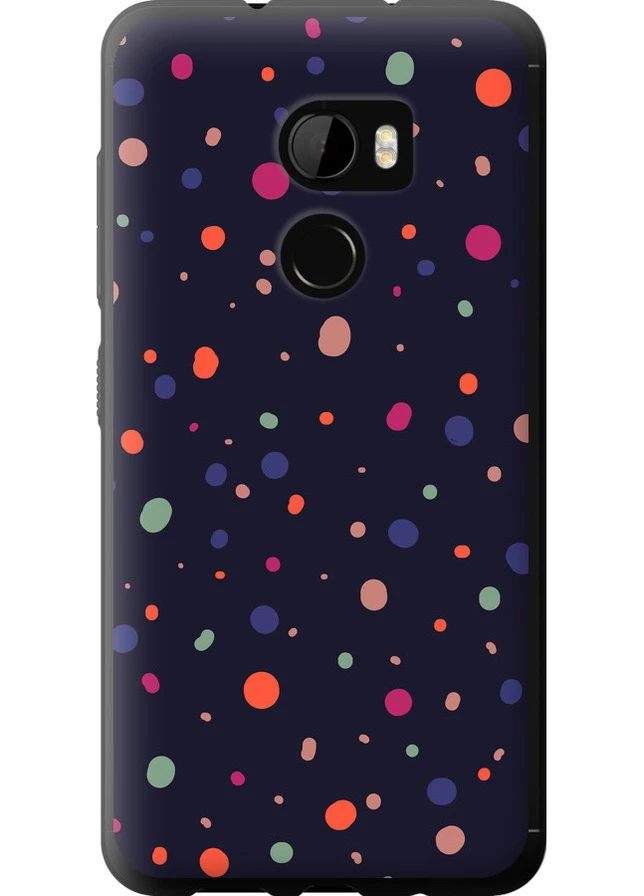 Силіконовий чохол 'Горошок v2' для Endorphone HTC One X10 (258090935)