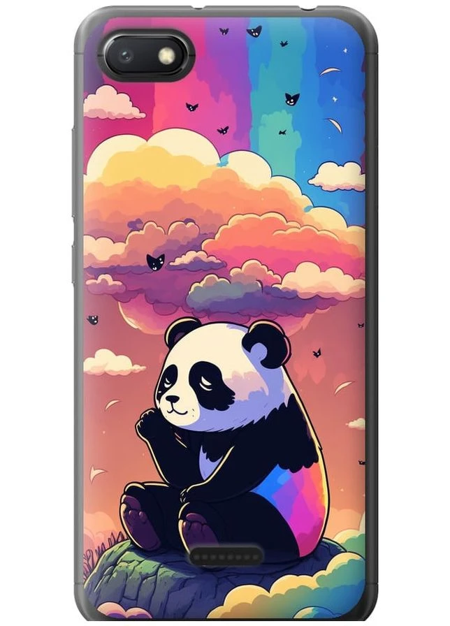 Силіконовий чохол 'Панда в хмарах' для Endorphone Xiaomi Redmi 6A (276317429)