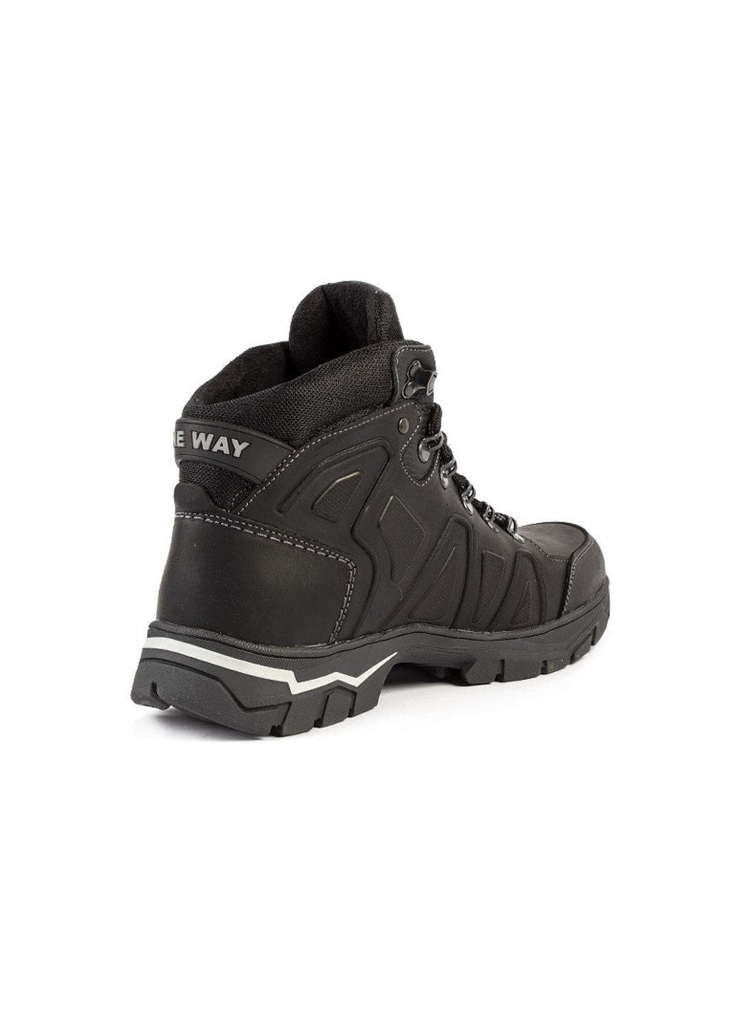 Черные зимние ботинки мужские бренда 9500822_(1) One Way