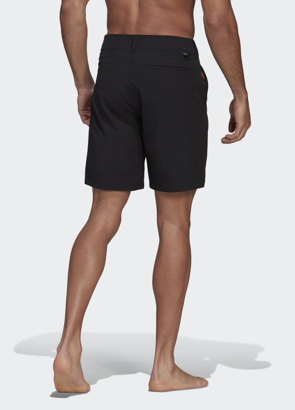 Мужские черные спортивные плавательные шорты classic length packable adidas