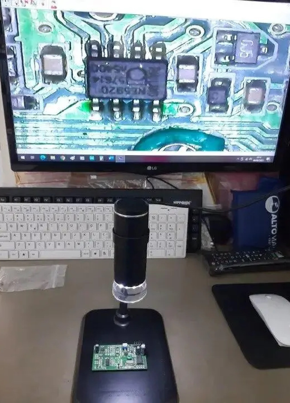 Цифровой USB микроскоп проводной для Android PC с гибкой подставкой 50X-1000X увеличение (476160-Prob) Unbranded (276962725)