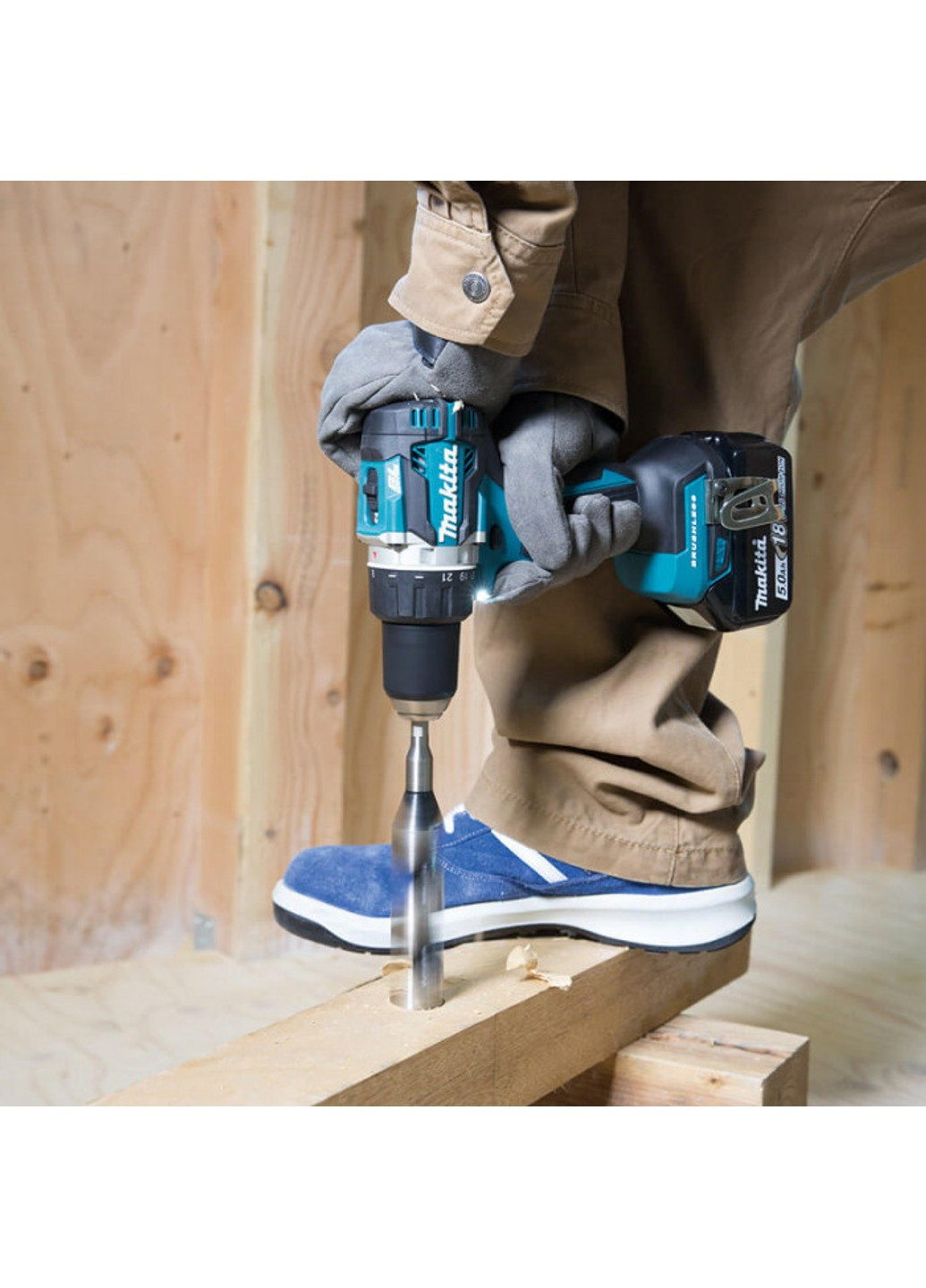 Шурупокрут-дриль акумуляторний DDF484RTE Makita (266423517)