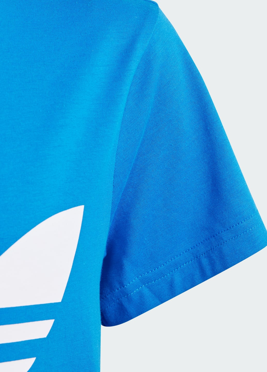 Синяя демисезонная футболка trefoil adidas