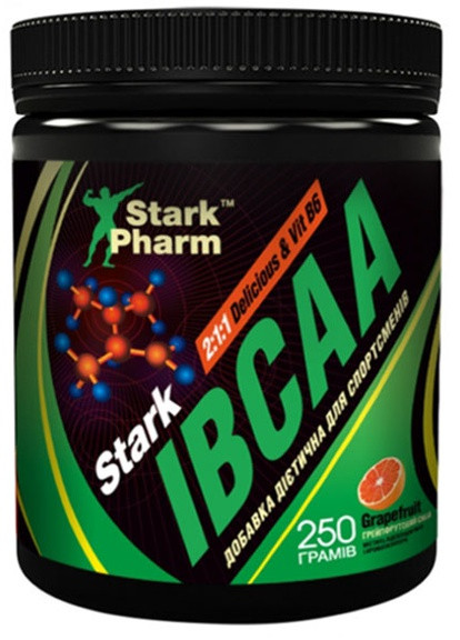 Stark IBCAA 2:1:1 Delicious & B6 Powder 250 g /40 servings/ Грейпфрут Stark Pharm (256721131)
