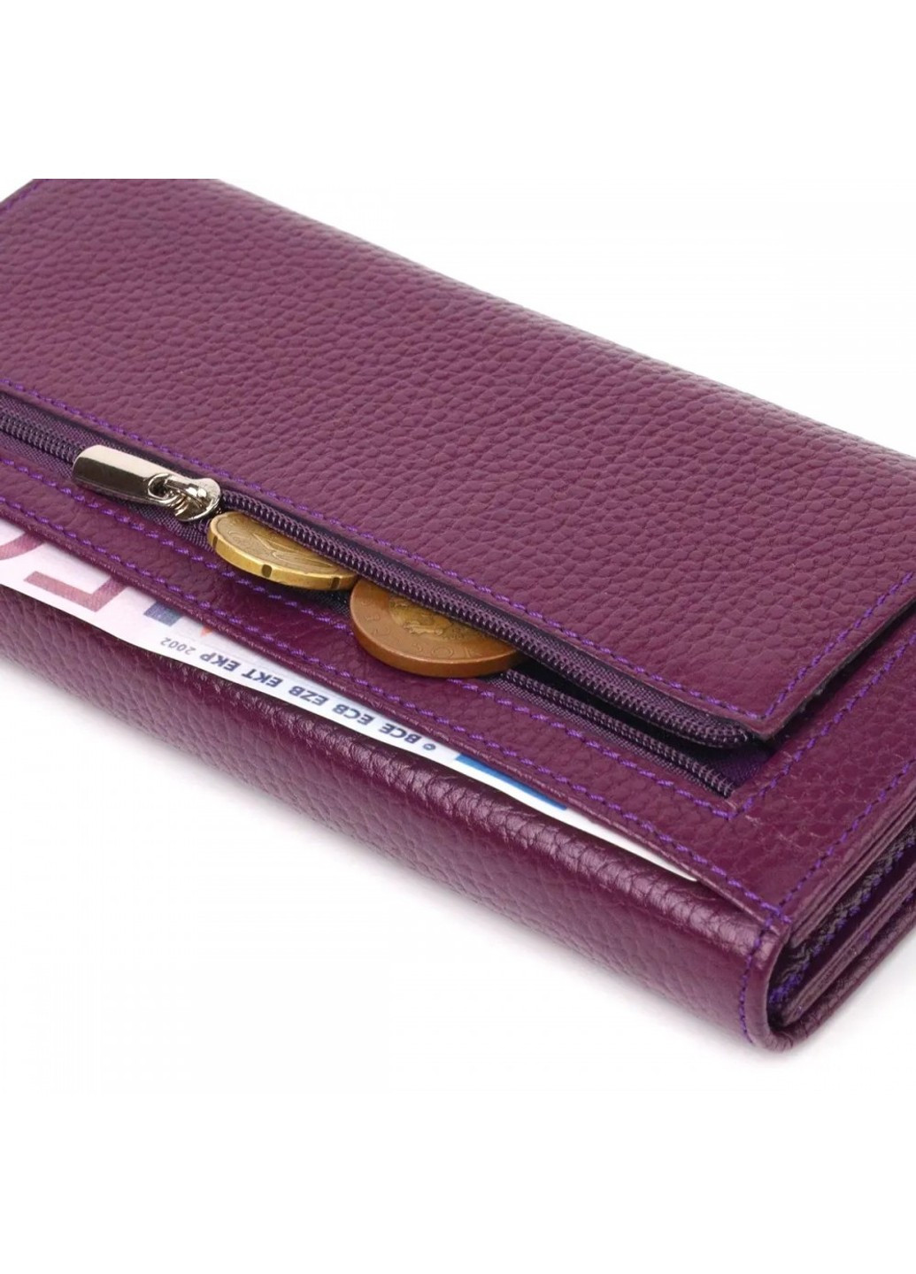 Жіночий шкіряний гаманець 21630 Canpellini (262454839)