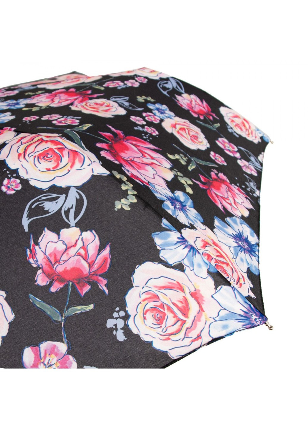 Механічна жіноча парасолька Minilite-2 L354 Sketched Bouquet (Квітковий ескіз) Fulton (262449503)