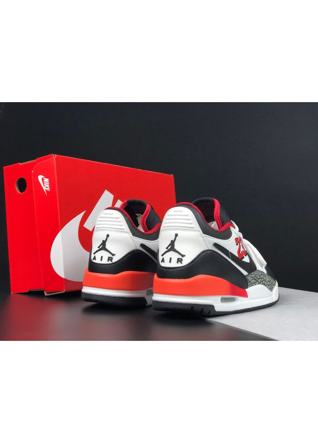 Комбіновані Осінні кросівки чоловічі, вьетнам Nike Jordan Legacy 312 Low