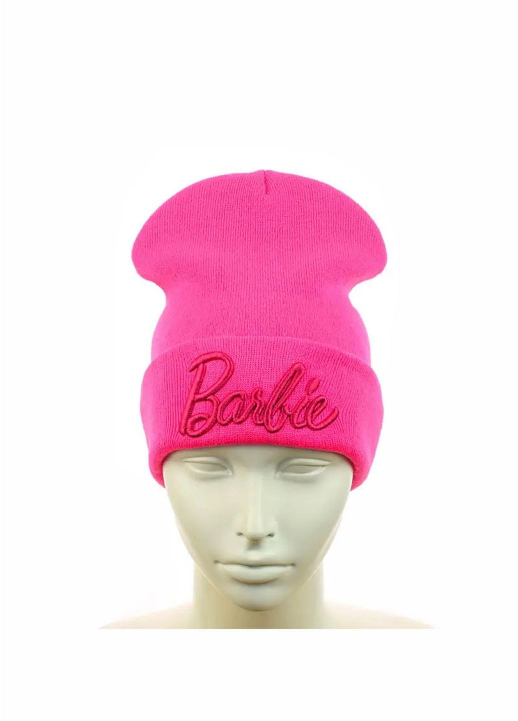 Молодіжна шапка біні лонг Barbie (Барбі) No Brand бини лонг (276534574)