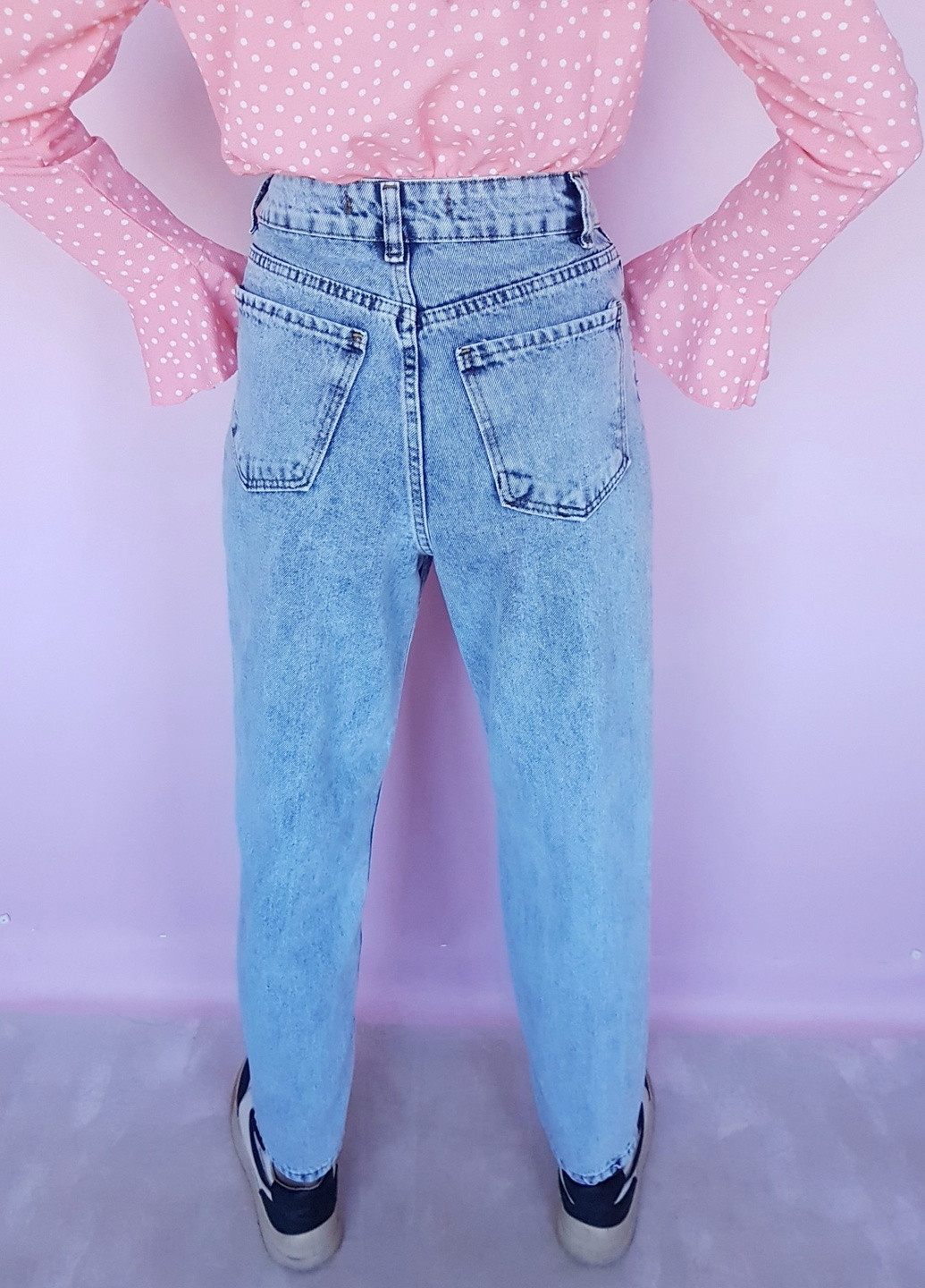 Джинси жіночі 5219 Блакитні (А-15 26) OREO - (259018132)