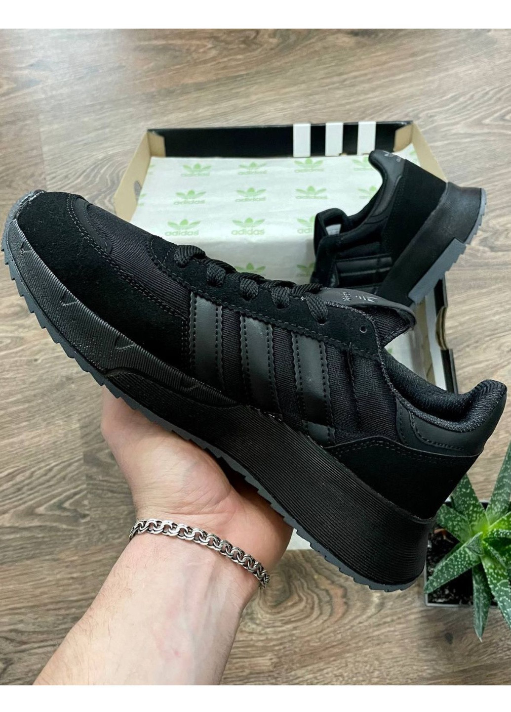 Чорні Осінні демисезонні чоловічі кросівки (копія) No Brand