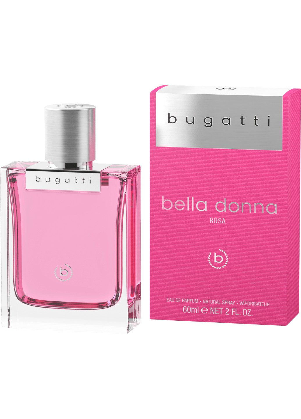 Парфюмированная вода для женщин Bella donna rosa Розовый Bugatti (277812685)