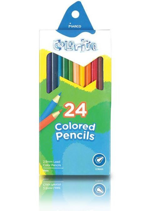 Набор карандашей 24 цв. Colorite Marco (264074219)