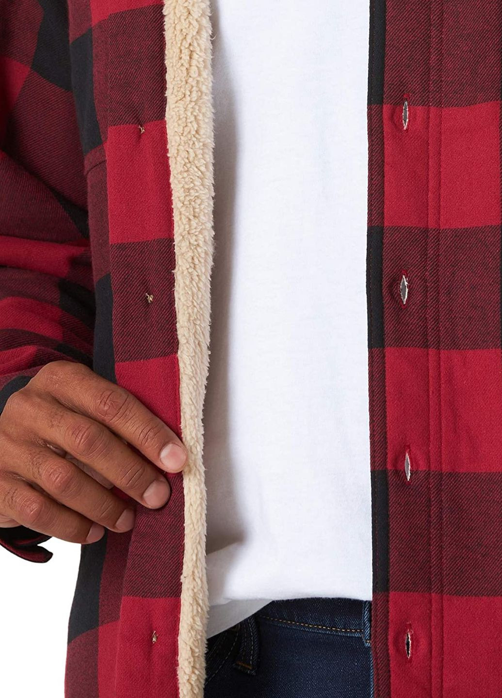 Куртка-сорочка на підкладці – Red Buffalo Оригінал Wrangler authentics (265330718)