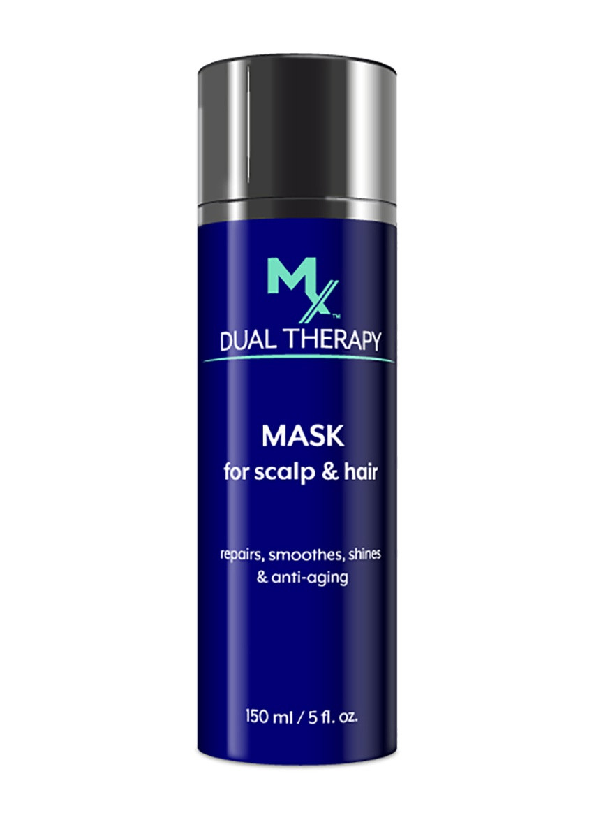 Восстанавливающая антивозрасная маска для волос и кожи головы MX Dual Therapy Mask For Scalp And Hair 150 мл Mediceuticals (257941081)