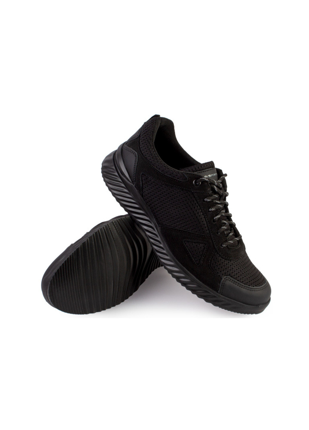 Черные демисезонные кроссовки мужские бренда 9200255_(1) Mida