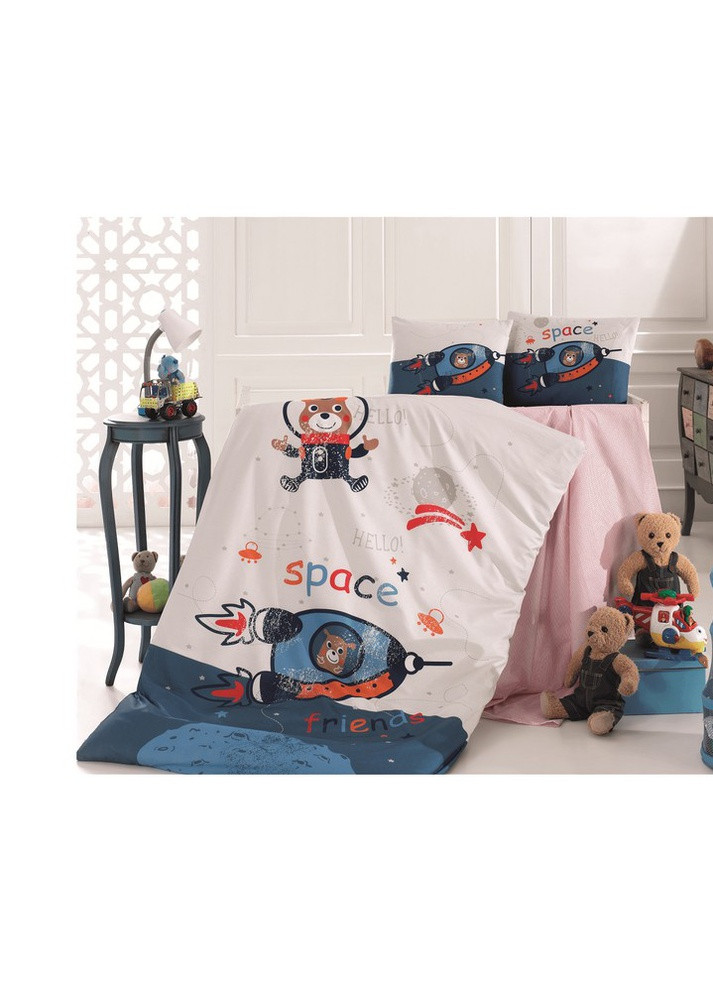 Комплект постельного белья для новорожденных - Space Ранфорс Belizza (259347059)