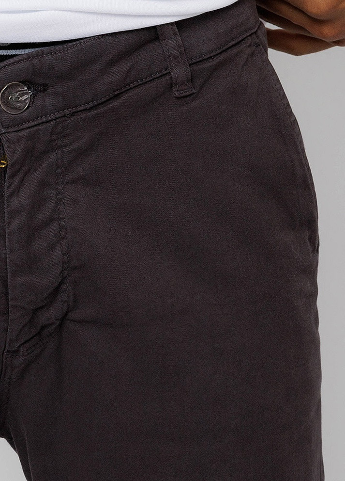 Чоловічі шорти чінос колір темно-сірий ЦБ-00219149 JF MARIO (259498459)