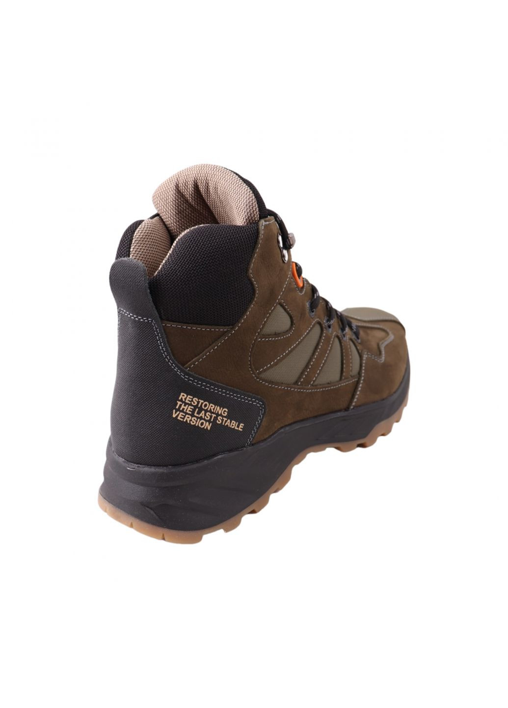 Черевики чоловічі зелені натуральний нубук Brave 258-24ZHS (263141280)