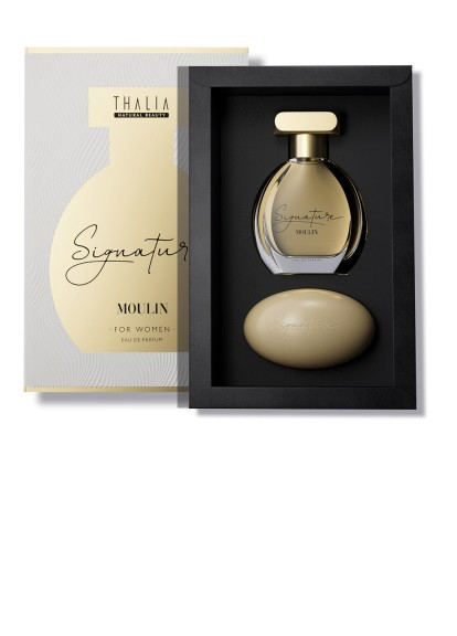 Женский парфюмерный набор EDP+мыло Moulin Signature, 50 мл+100 г Thalia (277813000)