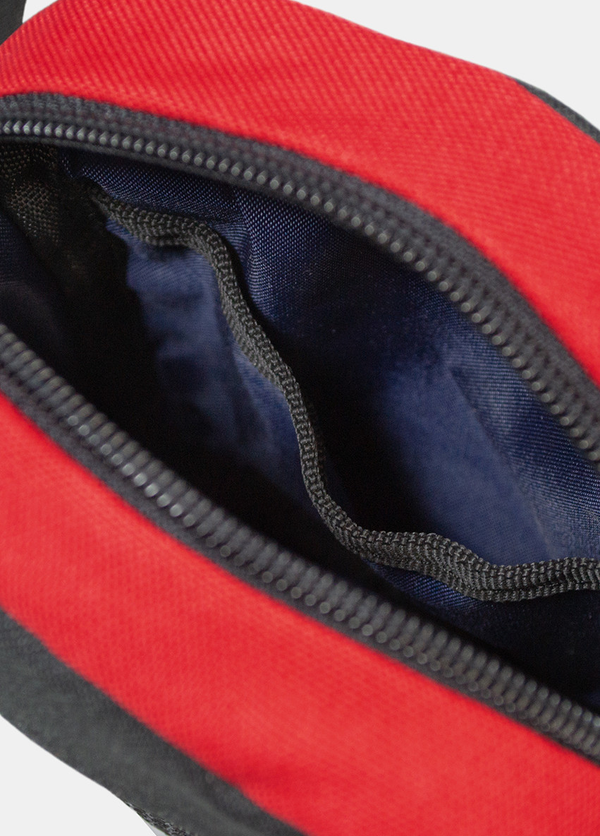 Маленька сумка крос-боді (через плече) СBs чорна/червона Famk (268998259)