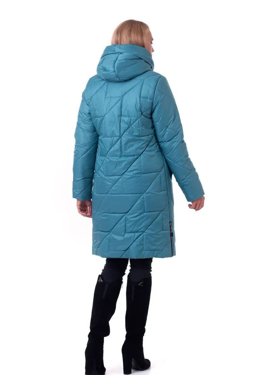 М'ятна зимня зимова жіноча куртка великого розміру SK