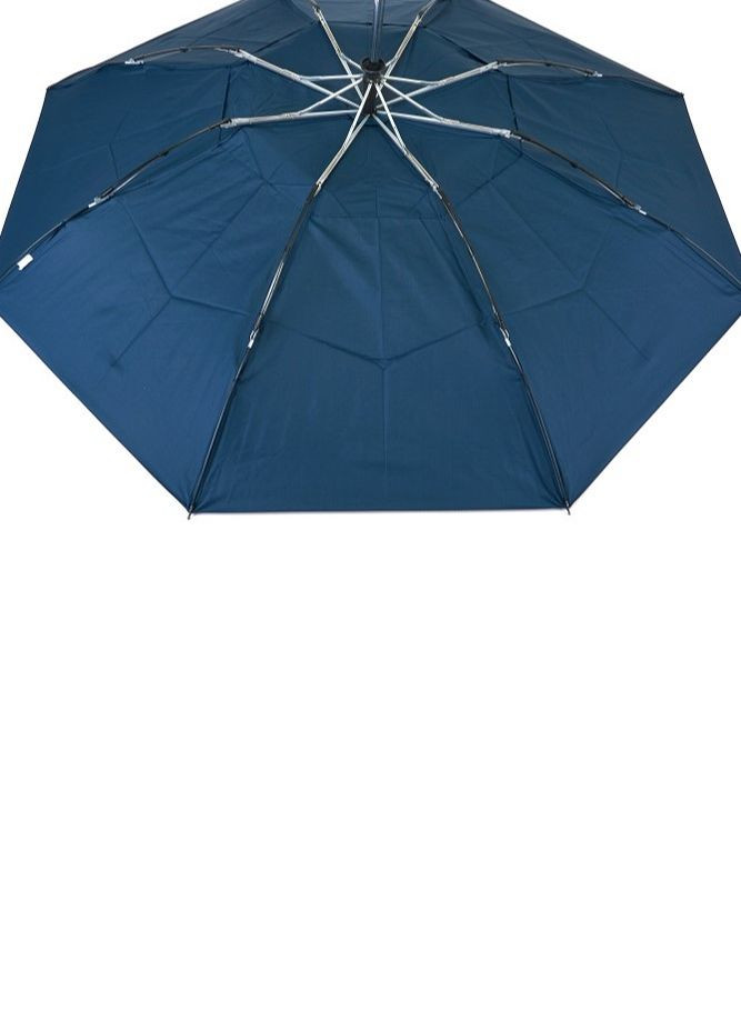 Зонт автомат мужской №3202, большой купол с ветровым клапаном, на 8 спиц, прямая ручка, Синий Parachase (262006880)