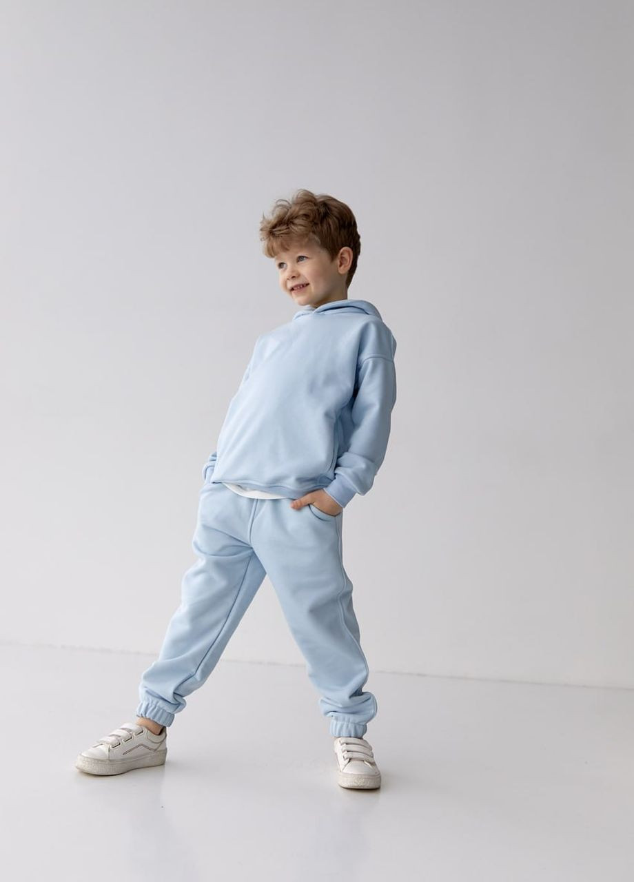 Дитячий спортивний костюм для хлопчика світло-блакитний р.110 439843 New Trend (260785568)