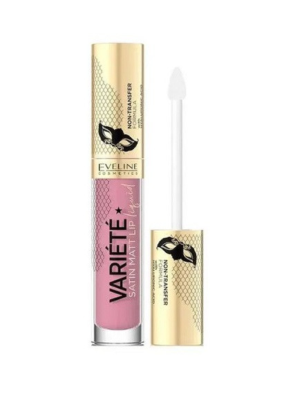 Помада жидкая для губ Cosmetics VARIETE PERFECT MATTE LIP матовая № 12 Eveline (258689542)
