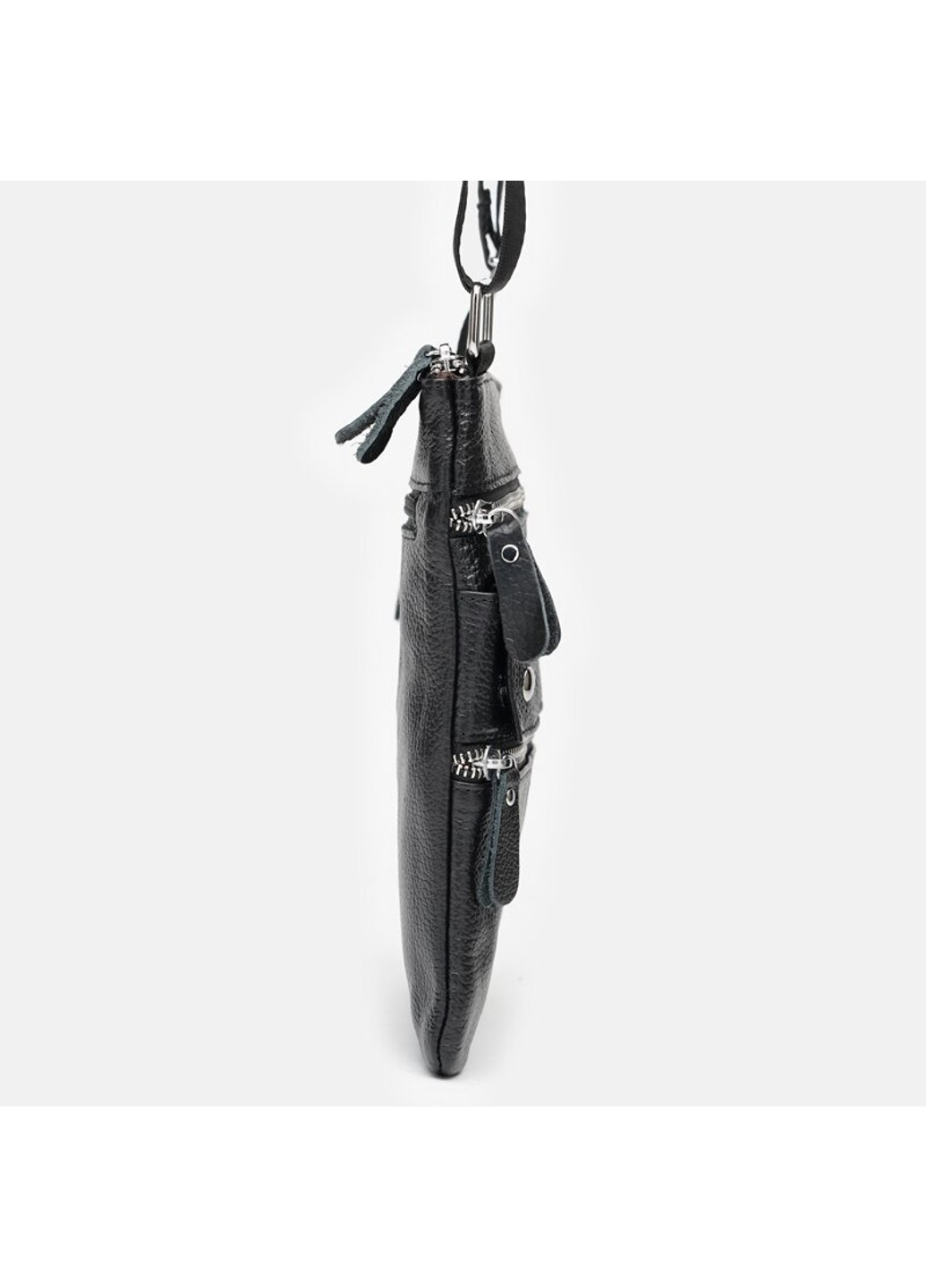 Чоловіча шкіряна сумка K1302a-black Keizer (266143521)