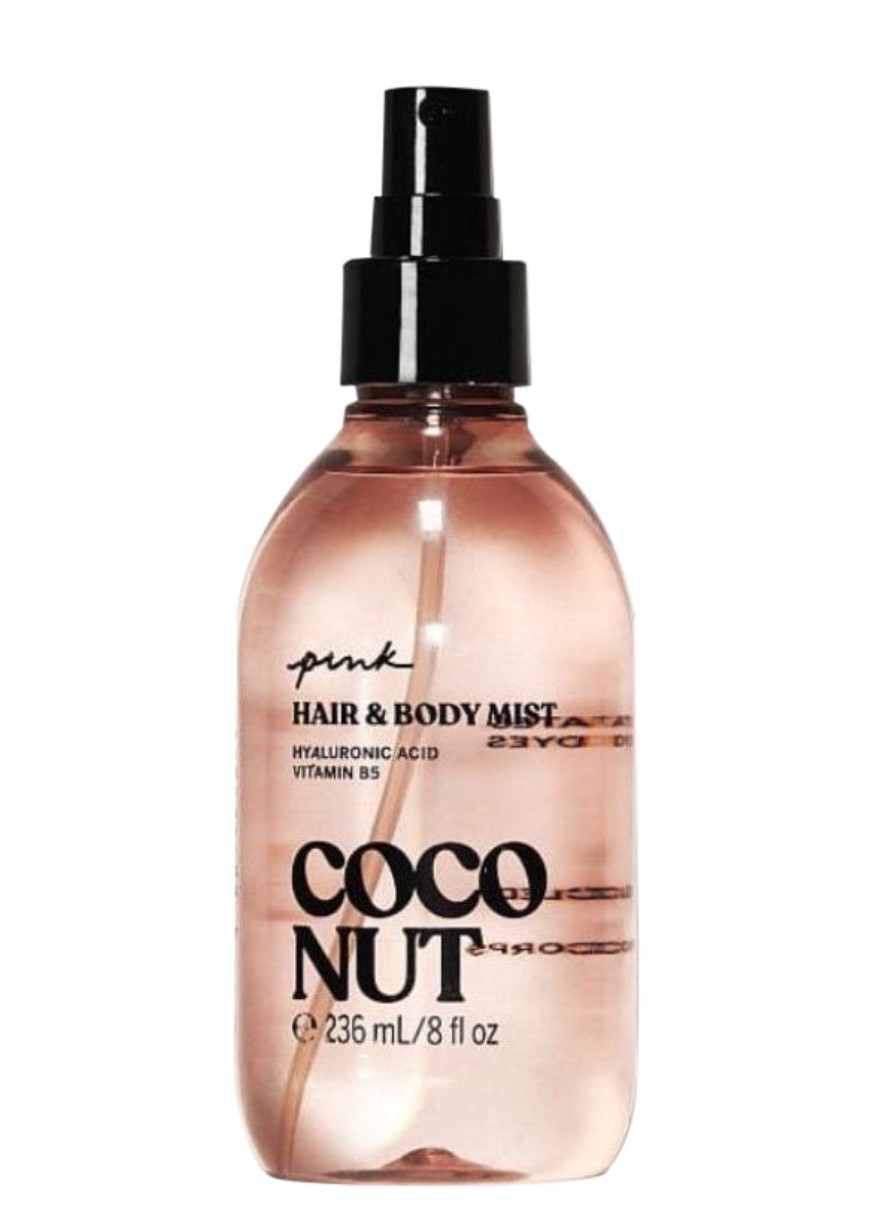 Парфюмированный мист для тела и волос PINK Coconut Hair & Body Mist 236 ml Victoria's Secret (267506976)