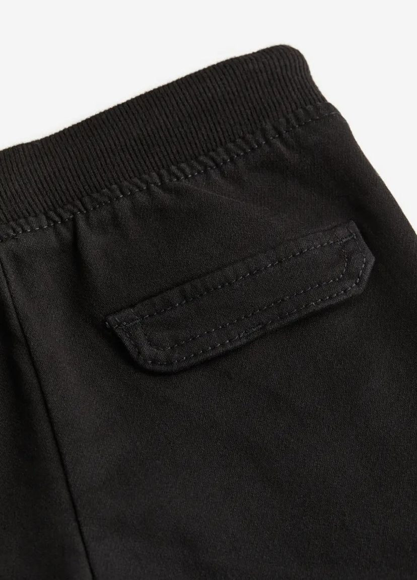 Черные повседневный демисезонные брюки карго H&M