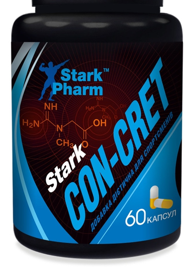 Креатин гідрохлорид Con-Cret 750 мг 60 caps Stark Pharm (257169873)