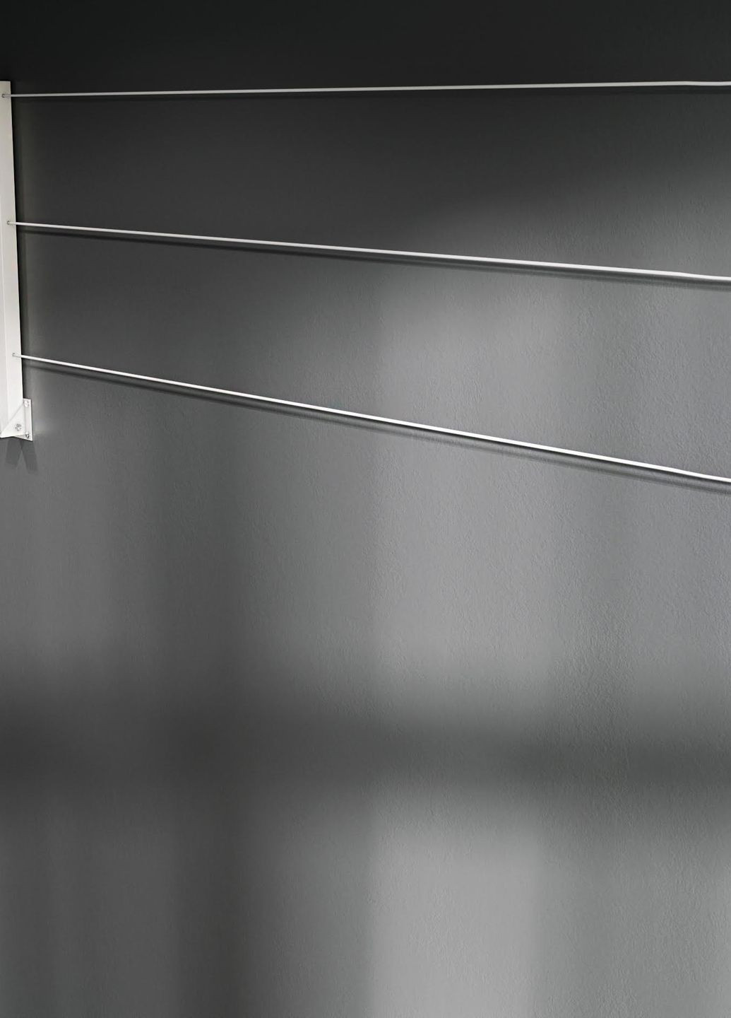 Сушилка для белья балконная 600 мм Белая Vian-Dizain (266349968)