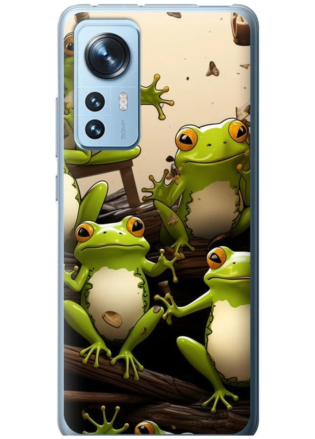 Силиконовый чехол 'Жабки' для Endorphone Xiaomi 12 (266910595)