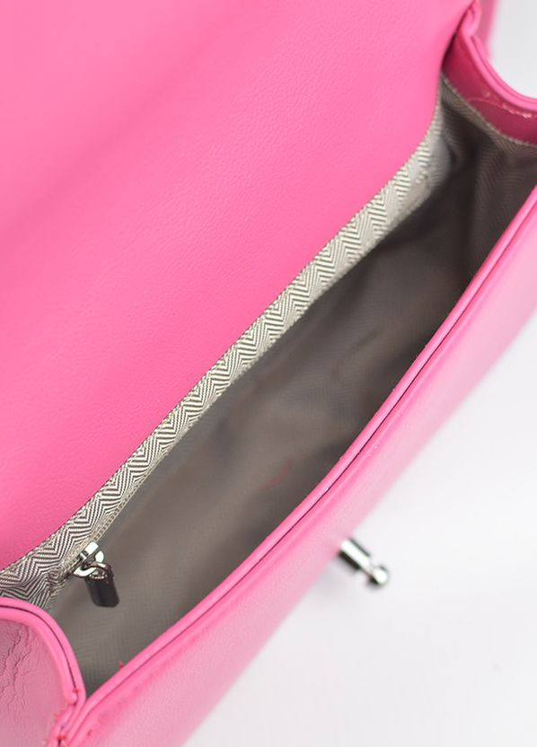 Рожева маленька жіноча сумка клатч на ланцюжку, молодіжна модна міні сумка крос-боді на плече No Brand (266701156)