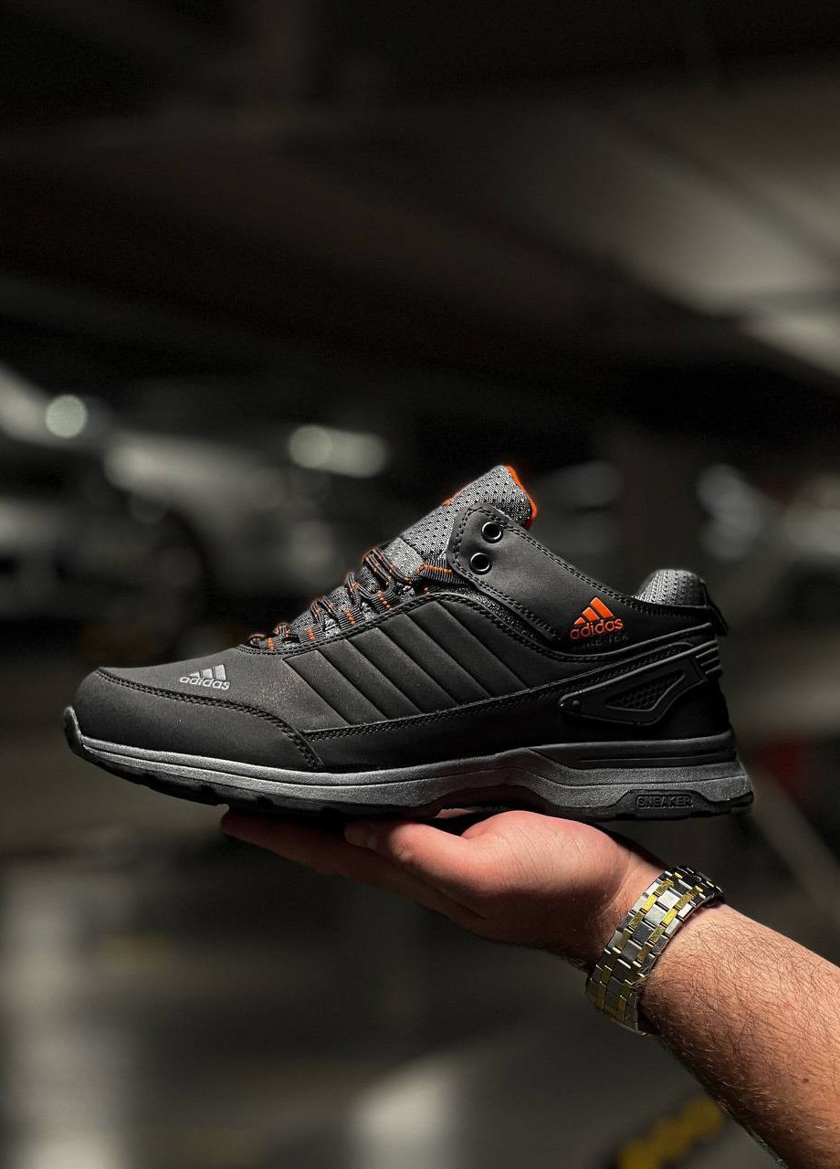 Черные зимние зимние кроссовки No Brand