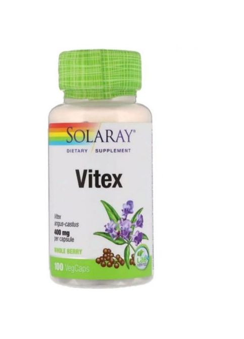Vitex 400 mg 100 Veg Caps SOR-01645 Solaray (268124187)