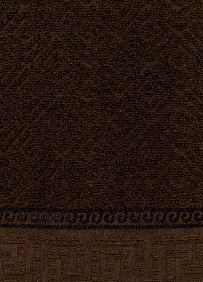 No Brand полотенце махровое yeni greak цвет коричневый цб-00220981 коричневый производство - Турция