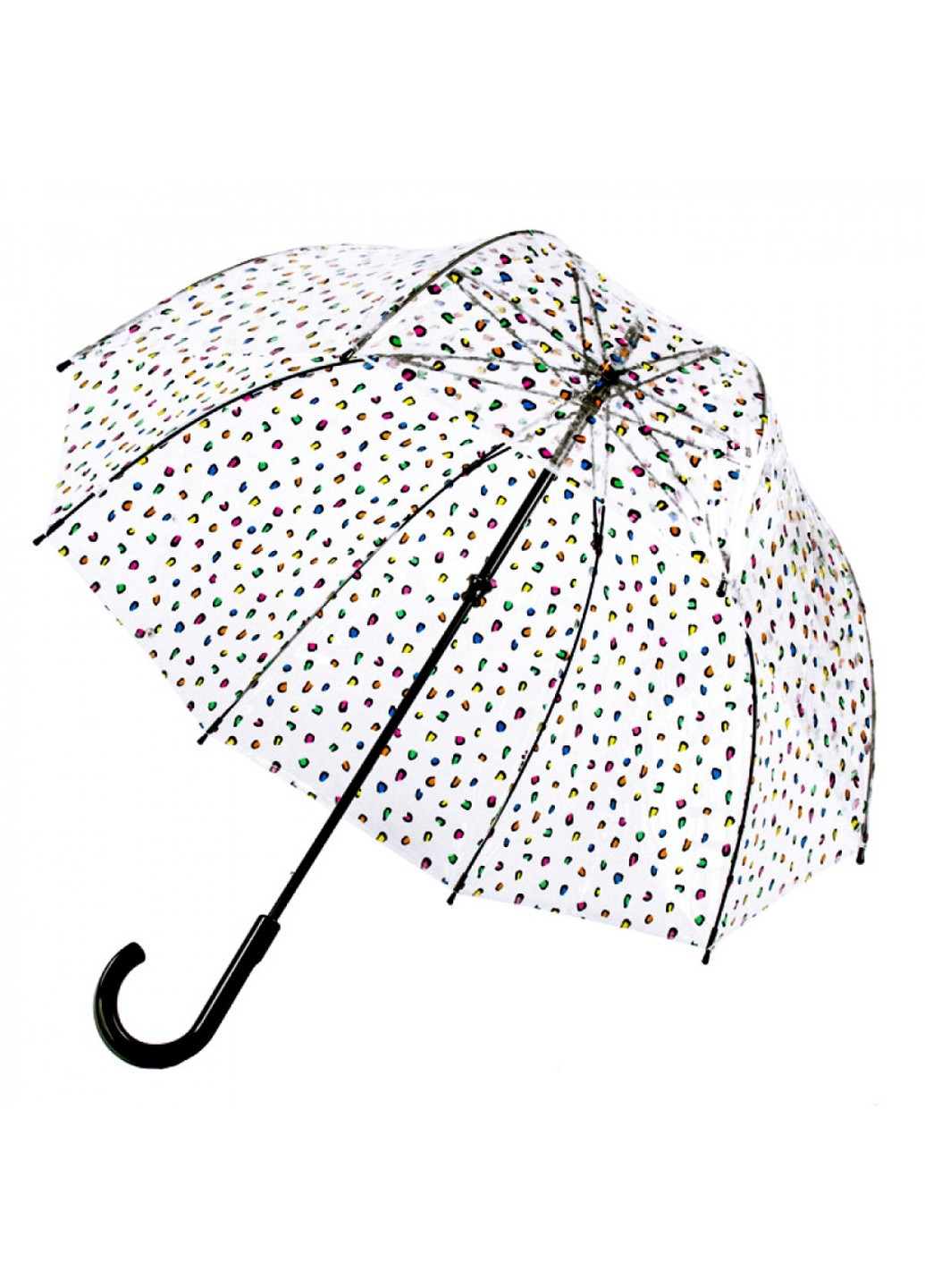Жіноча механічна парасолька-тростина Birdcage-2 L042 Candy Leopard (Цукерковий леопард) Fulton (262449491)