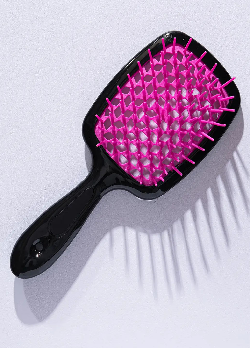 Расческа для волос Super Brush бережное расчесывание 20 х 8,5 см Good Idea чёрная
