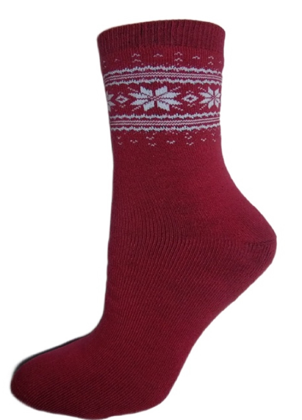 Шкарпетки плюш ТМ "Нова пара" 118 сніговик НОВА ПАРА середня висота (273425088)