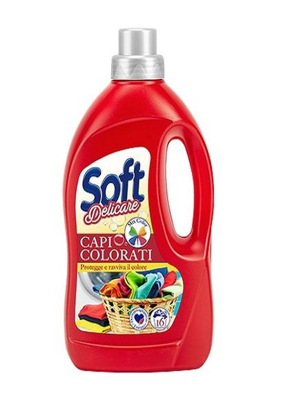 Гель для деликатной стирки Mix Capi Colorati цветной одежды 900 мл Soft (264921063)