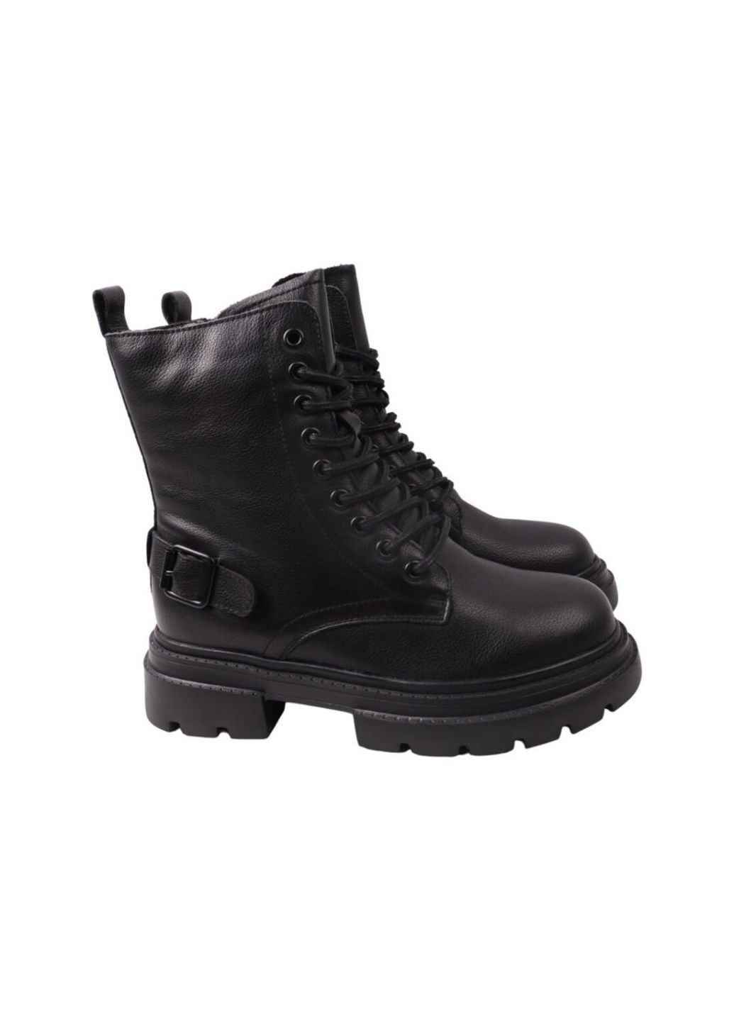 Черевики жіночі чорні натуральна шкіра Berkonty 393-22ZHC (257438449)