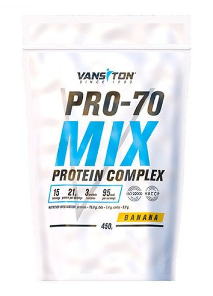 Протеин Про 70 450г (Банан) Vansiton (275533855)
