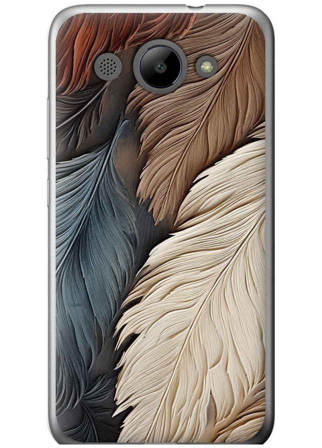 2D пластиковый чехол 'Листья в стиле бохо' для Endorphone Huawei Y3 2017 (265394277)