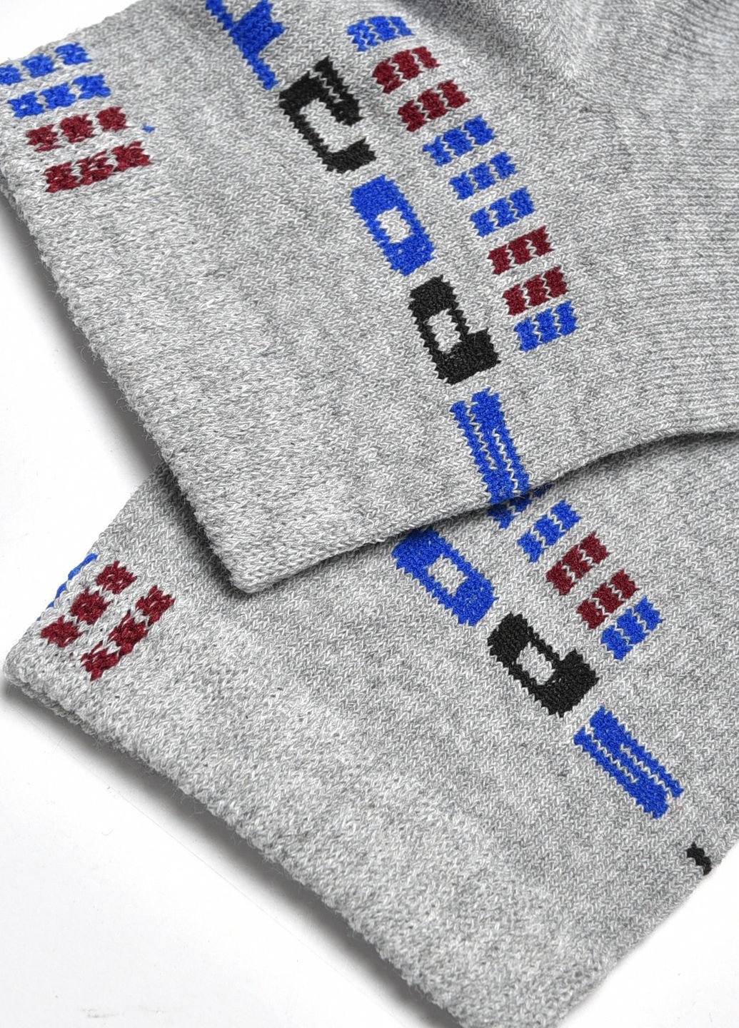 Шкарпетки чоловічі спортивні сірого кольору розмір 41-45 Let's Shop (278050417)