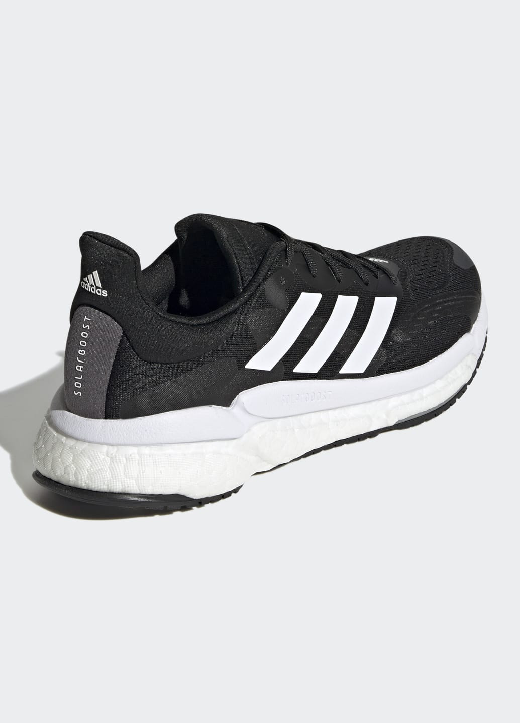 Чорні всесезонні кросівки для бігу solarboost 4 adidas