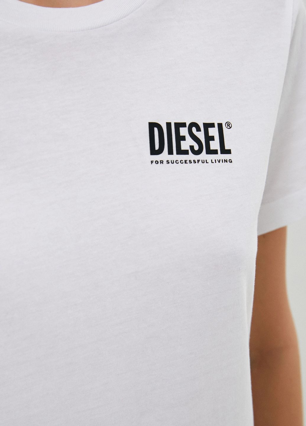Біла футболка Diesel