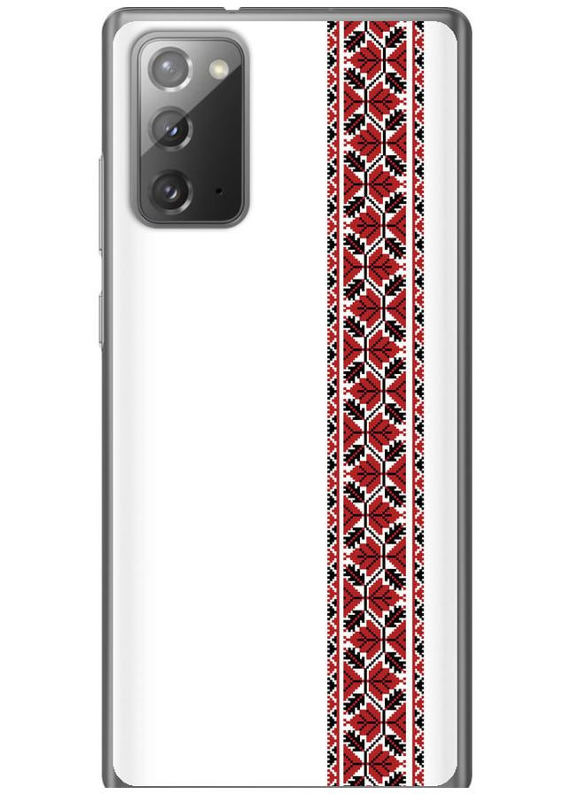 Силиконовый чехол 'Вышиванка 2' для Endorphone Samsung Galaxy Note 20 (269359151)